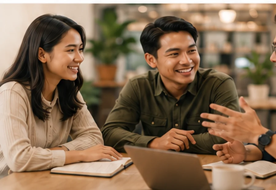 Percakapan mentoring profesional